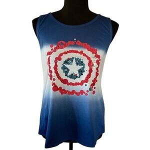 Marvel Captain America Tank Top – Size Small, New with tags